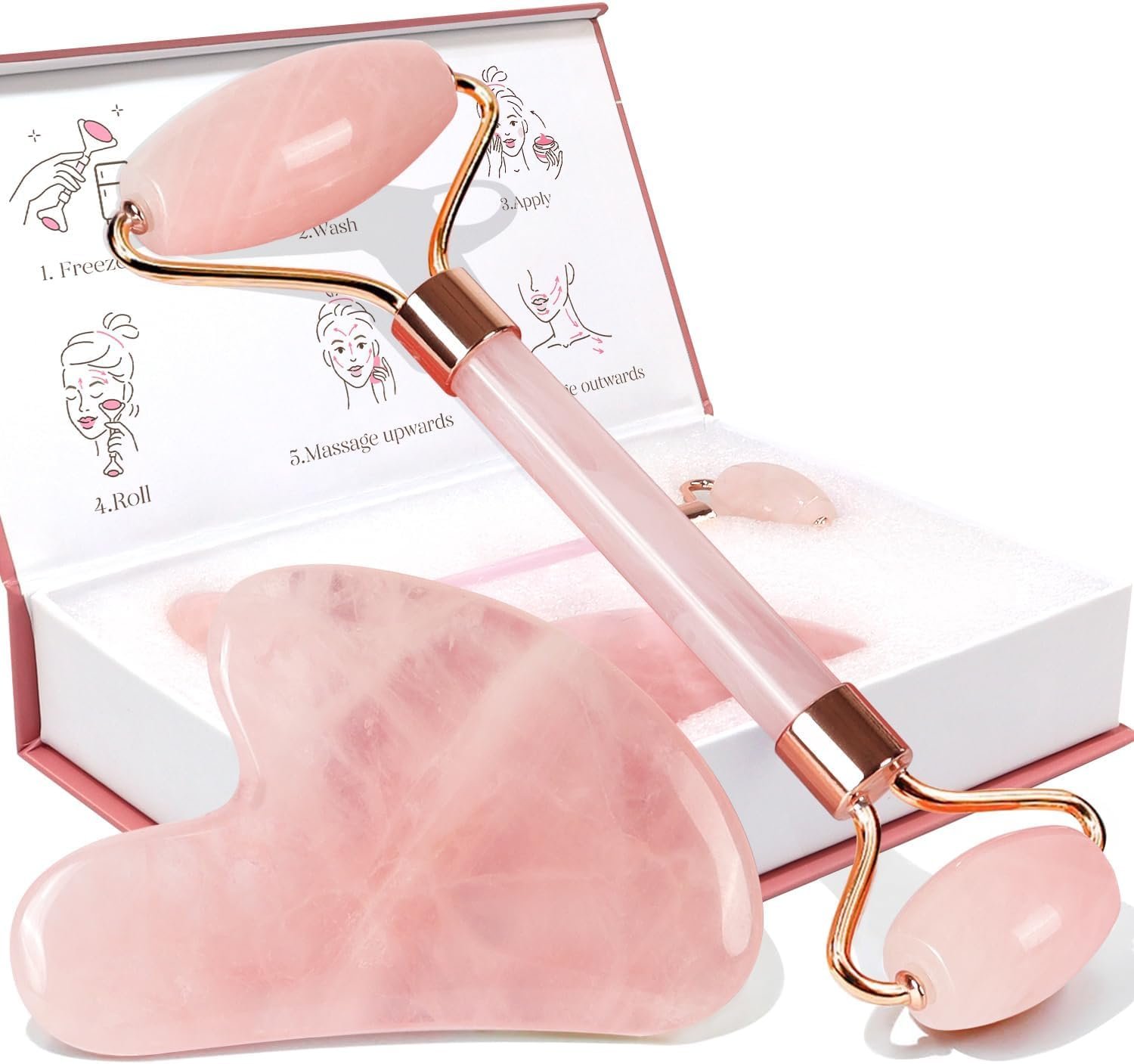 Gua sha tool -pink Gua sha tool -pink